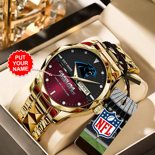 CAR x NFL Alloy Luxury Quartz Watch DATND TANTD