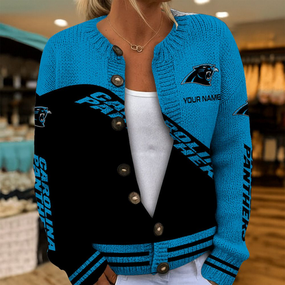 CAR x NFL Knitted Cardigan DATND TANTD