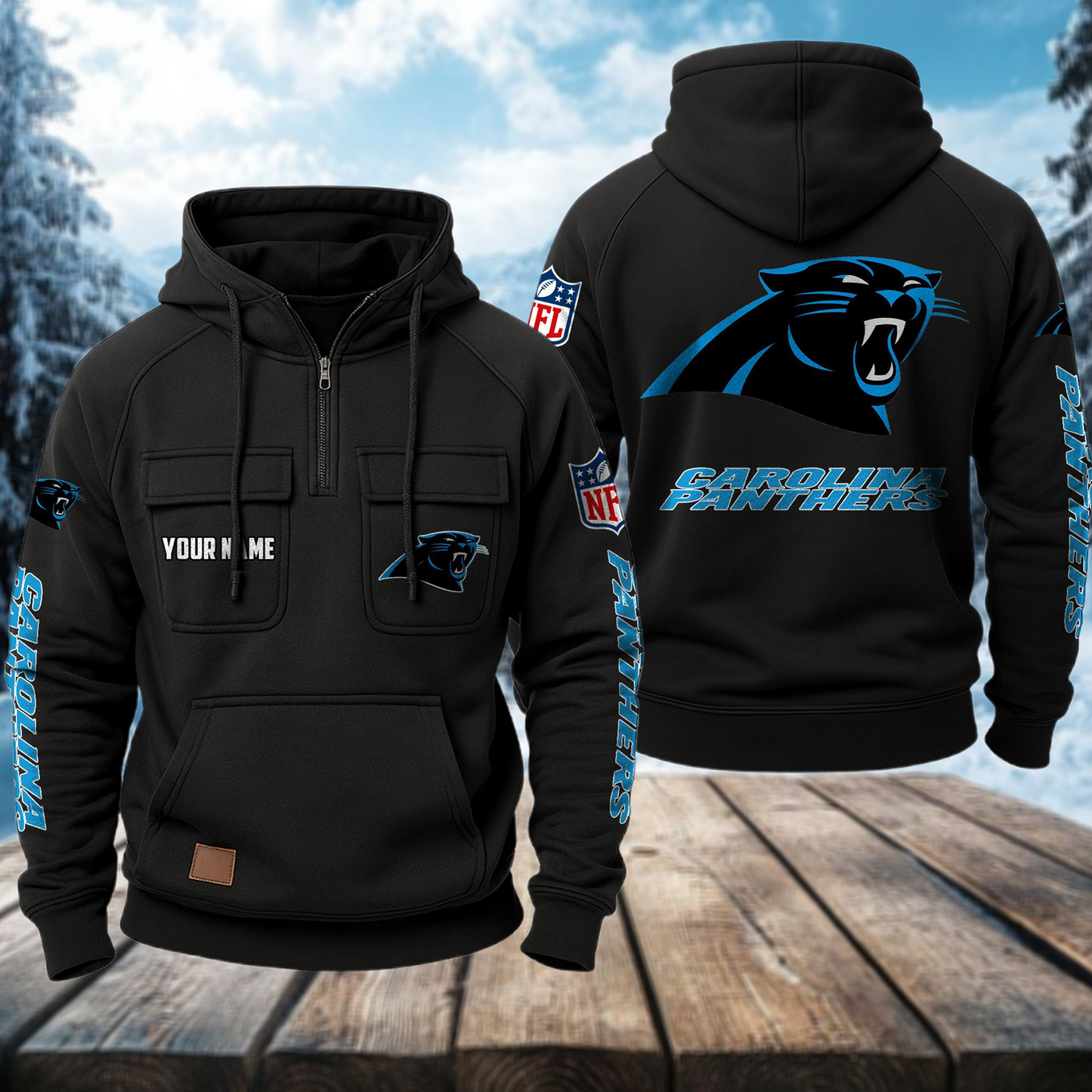CAR x NFL Premium Hoodie DATND TANTD