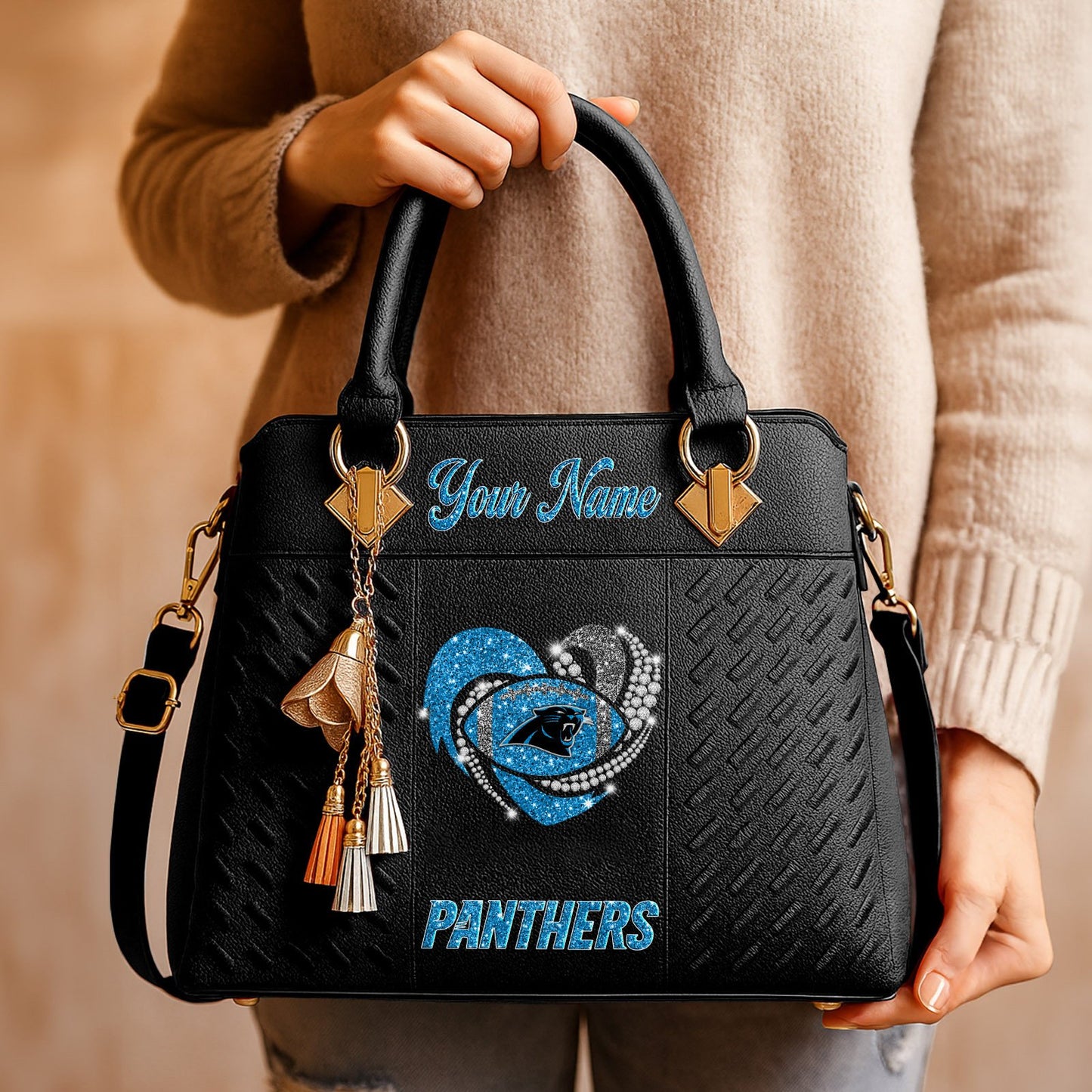 CAR x NFL Zip Handbag 0811 DatND DVT