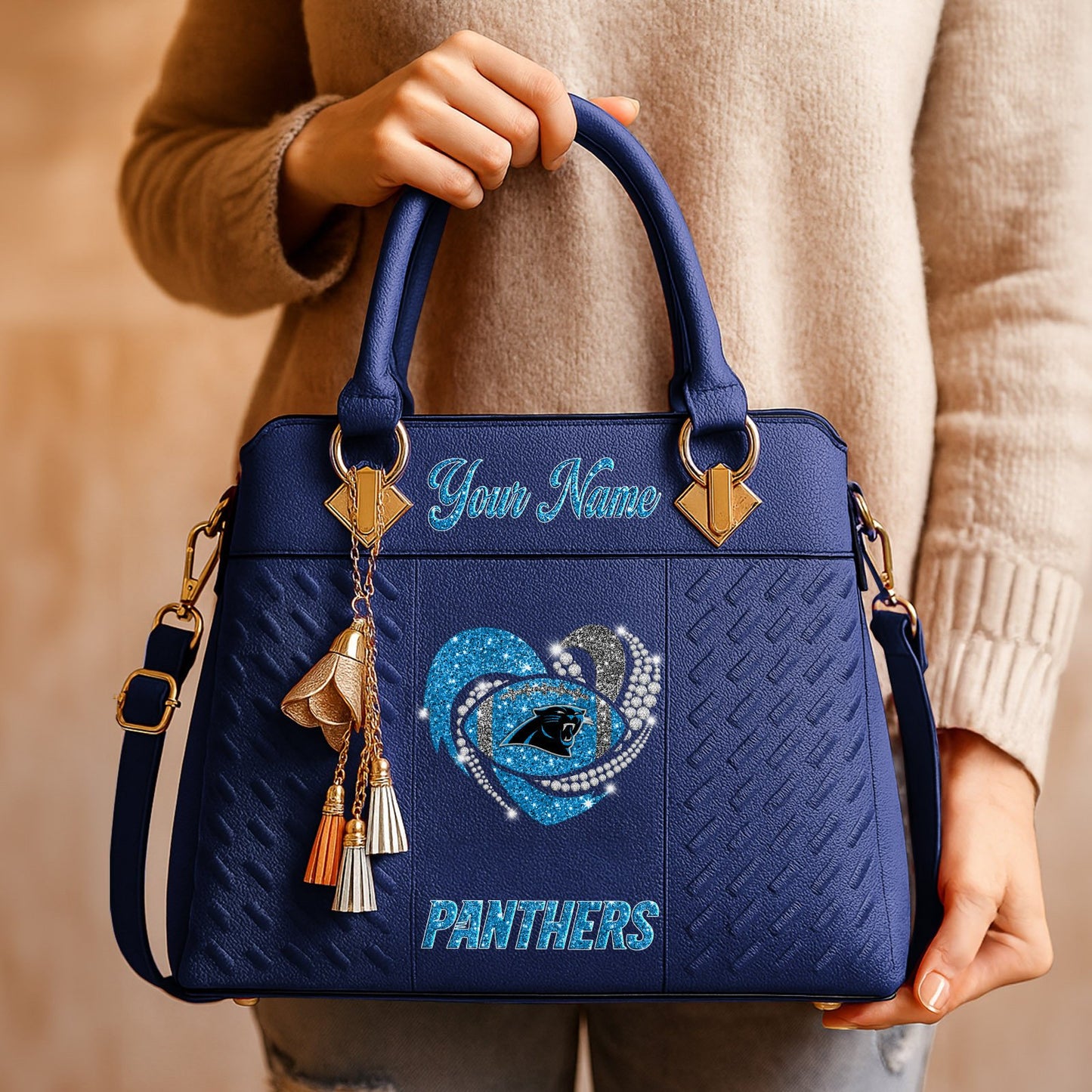 CAR x NFL Zip Handbag 0811 DatND DVT