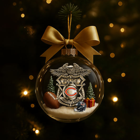 CHI Premium Law Enforcement Appreciation Day Ornament DDT CTND