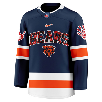 CHI Premium NFL MMIW Awareness Long Jersey DDT 101125 NTL