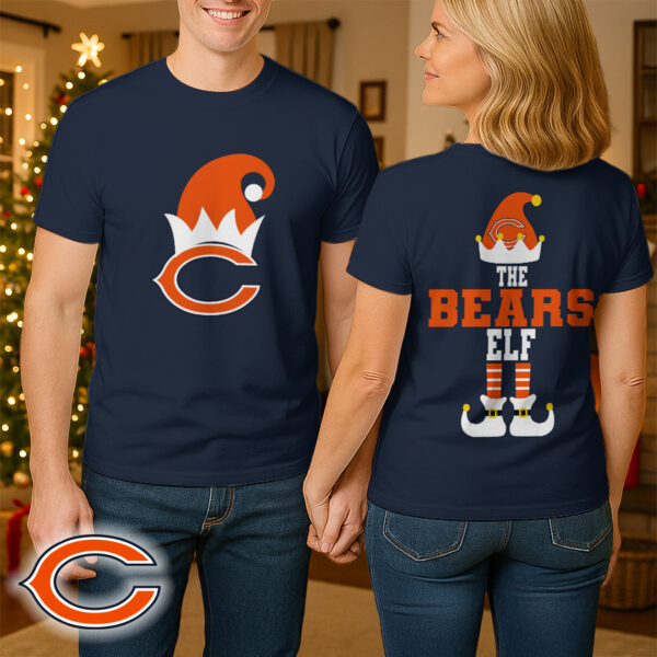 CHI Premium NFL and Elf Fan Shirt DDT NTL