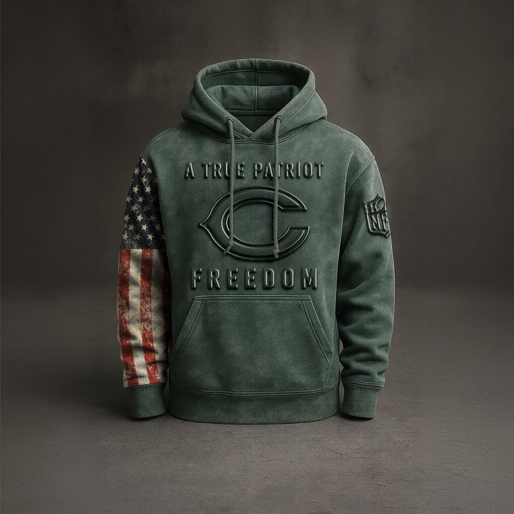 CHI x NFL Embossed Hoodie DatND DVT
