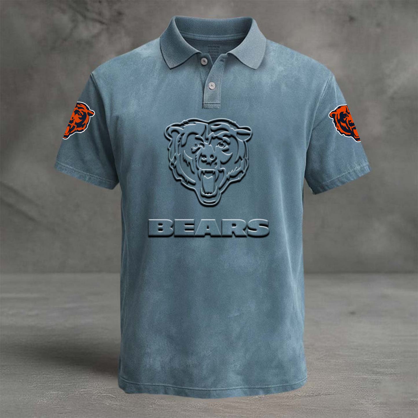 CHI x NFL Embossed Polo Shirt DATND TANTD
