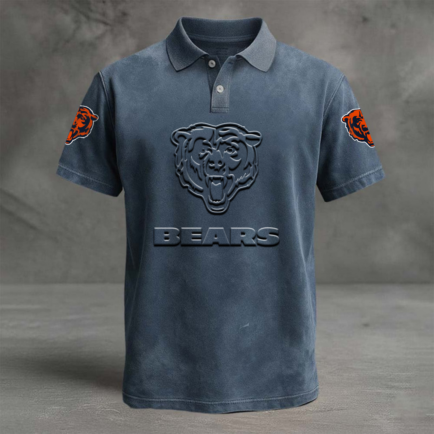 CHI x NFL Embossed Polo Shirt DATND TANTD