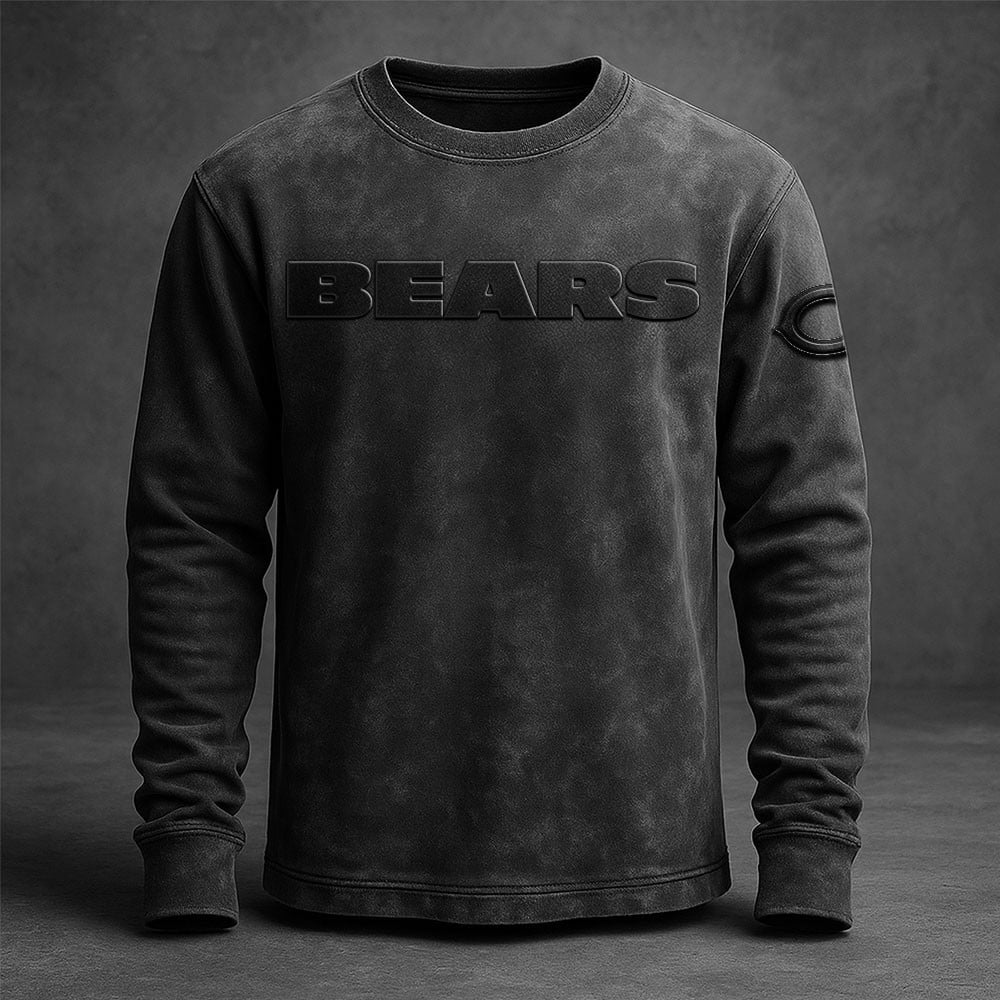 CHI x NFL Embossed SweatShirt DATND TANTD