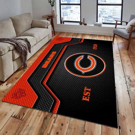 CHI x NFL Modern Sports Living Room Rug DatND DVT