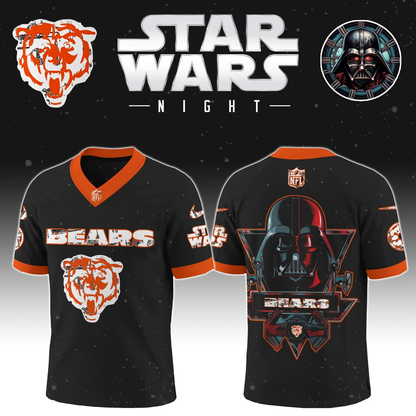 CHI x S.Wars Darth Vader 2025 Football Jersey DDT NTL