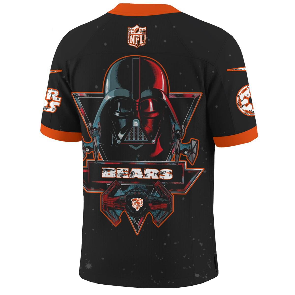CHI x S.Wars Darth Vader 2025 Football Jersey DDT NTL
