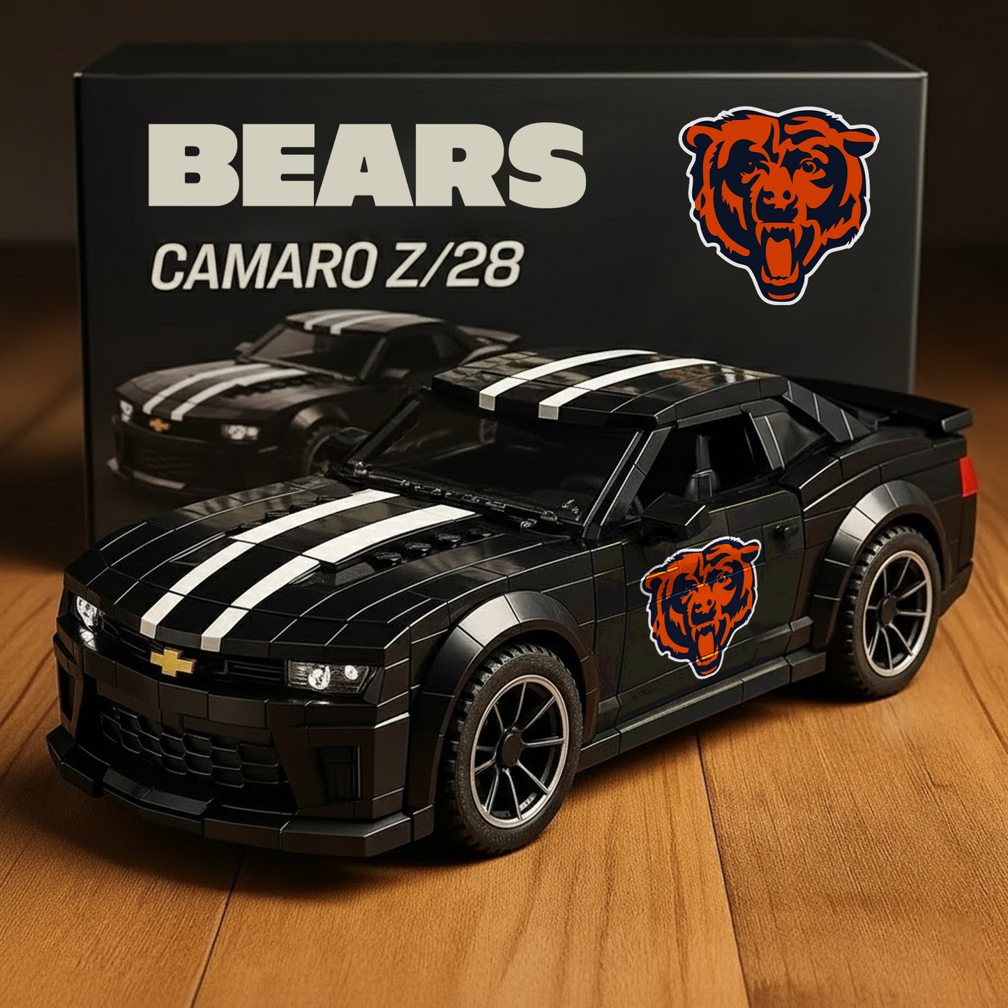 CHI x NFL Football Team Camaro Z28 DATND TANTD