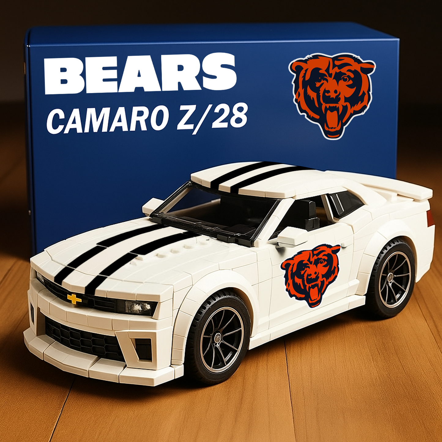 CHI x NFL Football Team Camaro Z28 DATND TANTD