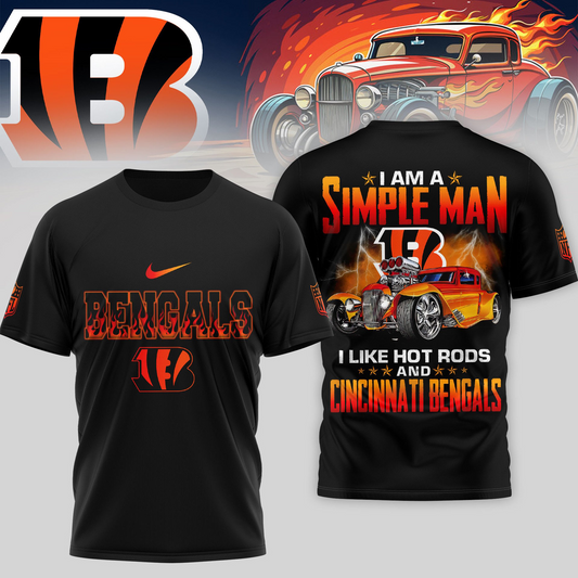 CIN Premium NFL Hot Rods 3D Shirt DDT HLPHUONG