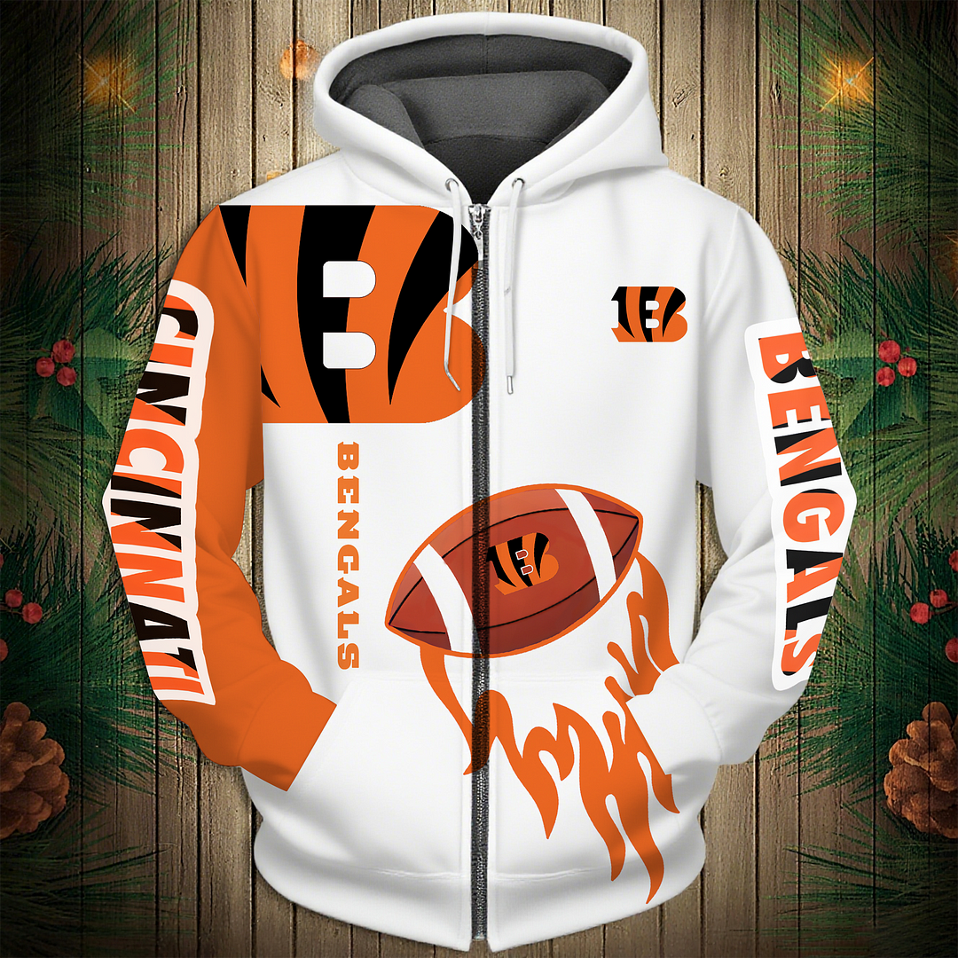 CIN Premium NFL V2 3D Graphic Hoodie DDT NTL