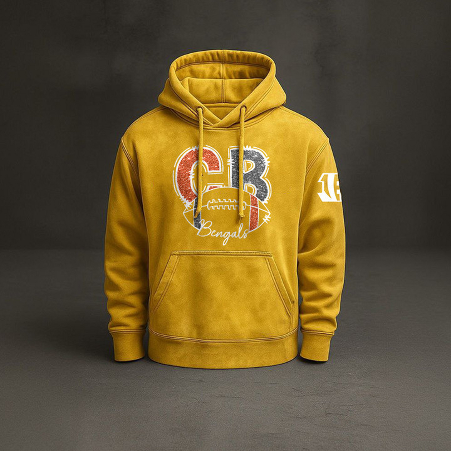 CIN x NFL Embossed Hoodie DatND THUONGNH