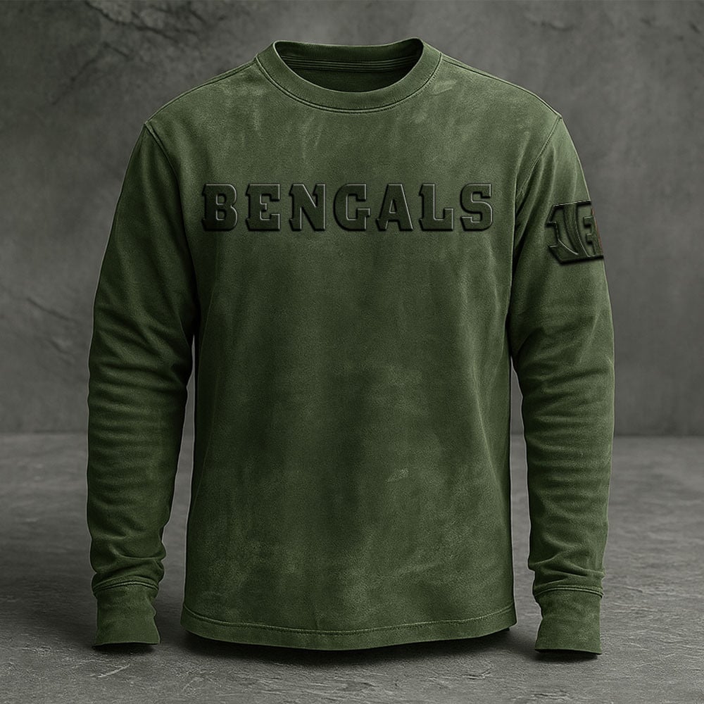 CIN x NFL Embossed SweatShirt DATND TANTD