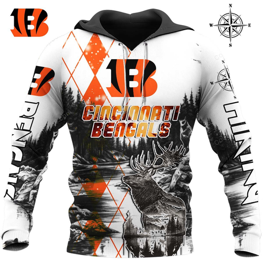 CIN x NFL Hiking 3D Hoodie DDT CTND