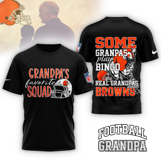 CLE NFL Real Grandpas 3D Shirt DDT 101125 HLPHUONG