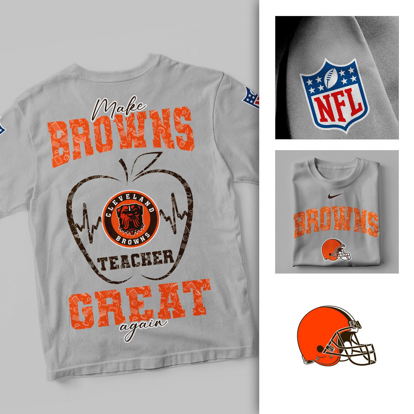 CLE Premium NFL Great Again 3D Shirt DDT 101125 NTL