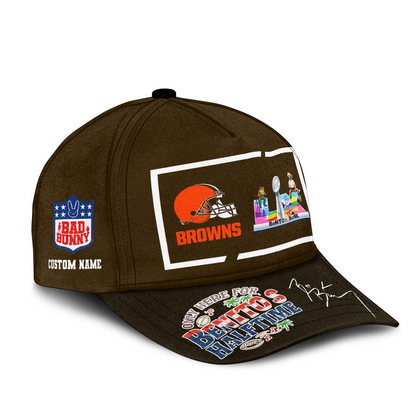 CLE Premium NFL Only Here For Benitos Halftime Cap DDT HLPHUONG