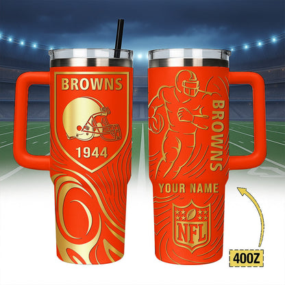 CLE Premium NFL Stanley Tumbler DDT NTL