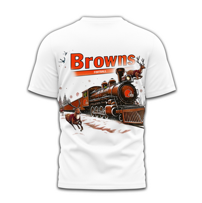 CLE Premium NFL Sweet Christmas 3D Shirt DDT 151125 NTL