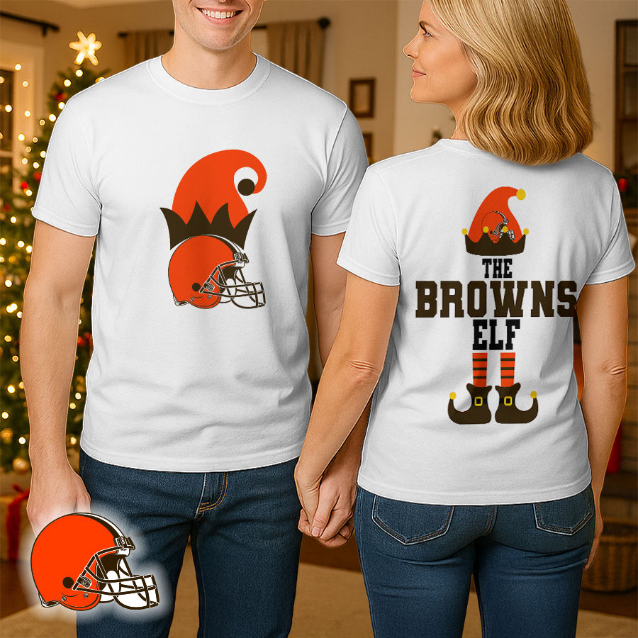 CLE Premium NFL and Elf Fan Shirt DDT NTL