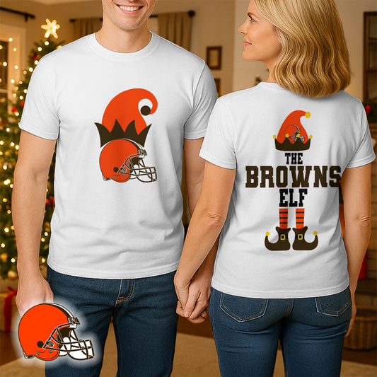 CLE Premium NFL and Elf Fan Shirt DDT NTL