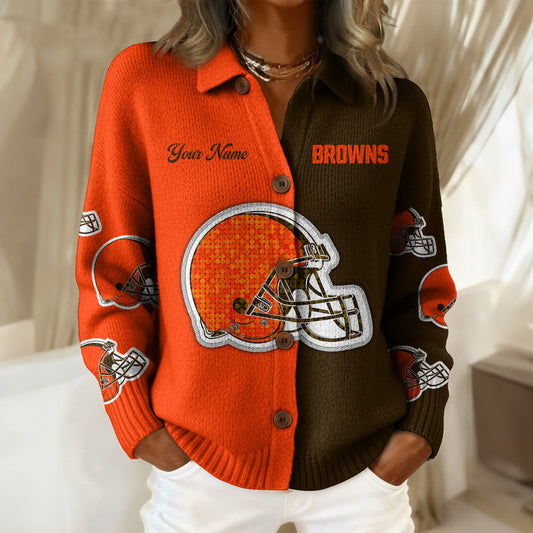 CLE x NFL Cardigan Jacket 1011 DatND DVT