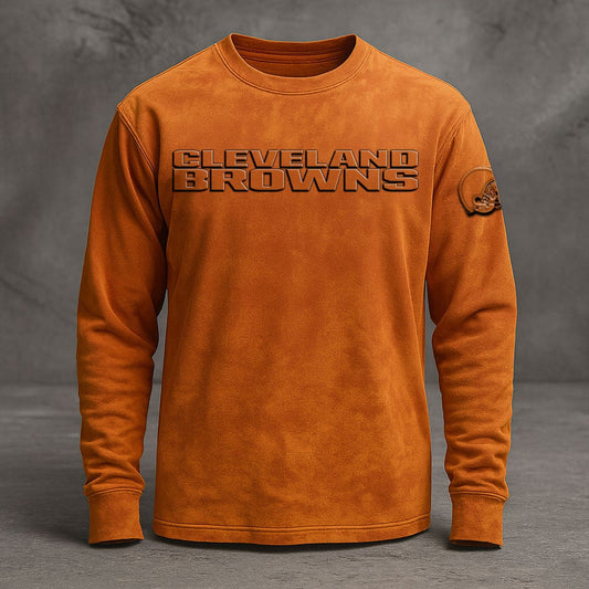 CLE x NFL Embossed SweatShirt DATND TANTD
