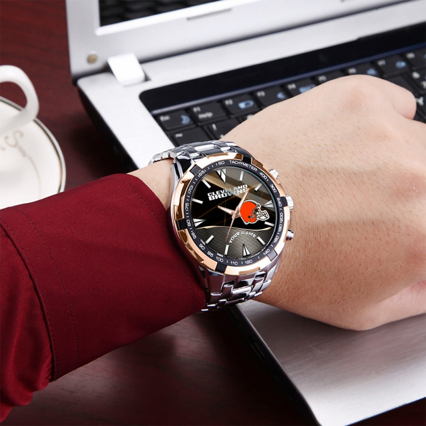 CLE x NFL Luxury Alloy Watch DATND TANTD