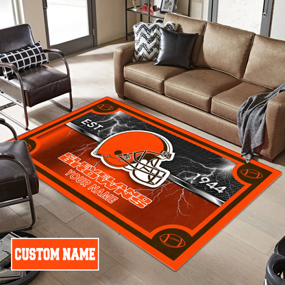 CLE x NFL Rug DATND TANTD