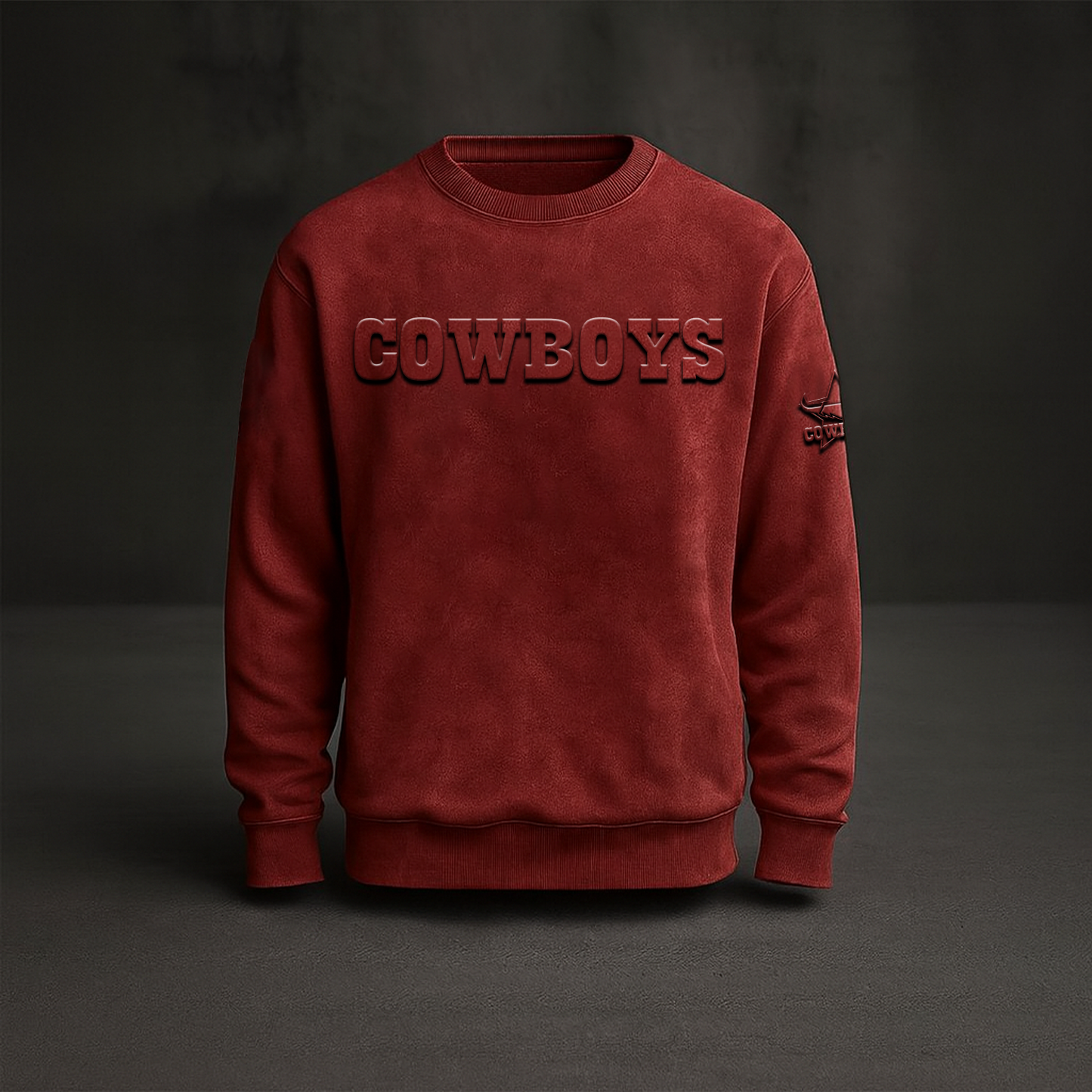 COW x NRL Embossed Sweat Shirt DATND TANTD