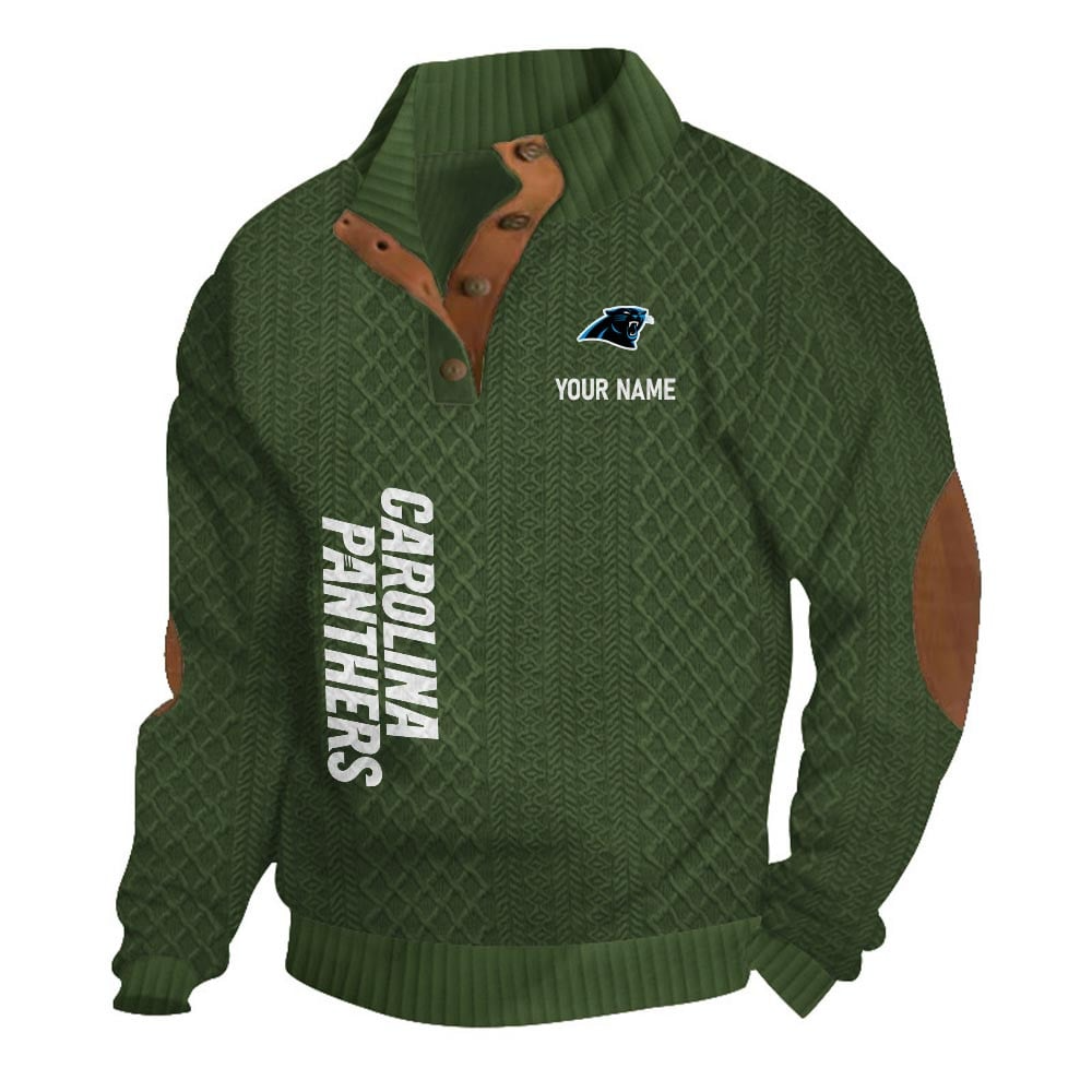 CP NFL Basic Knitted Stand Collar Sweatshirt DDT CTND