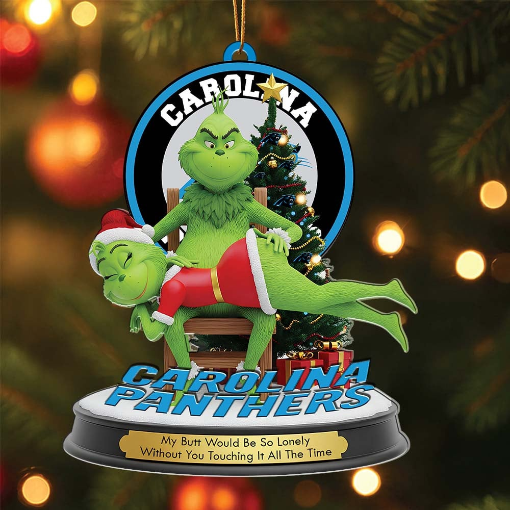 CP Premium NFL x Grinch Acrylic Ornament DDT NTL