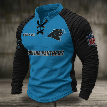 CP x NFL Men Stand Collar Long Sleeve Top DDT  CTND