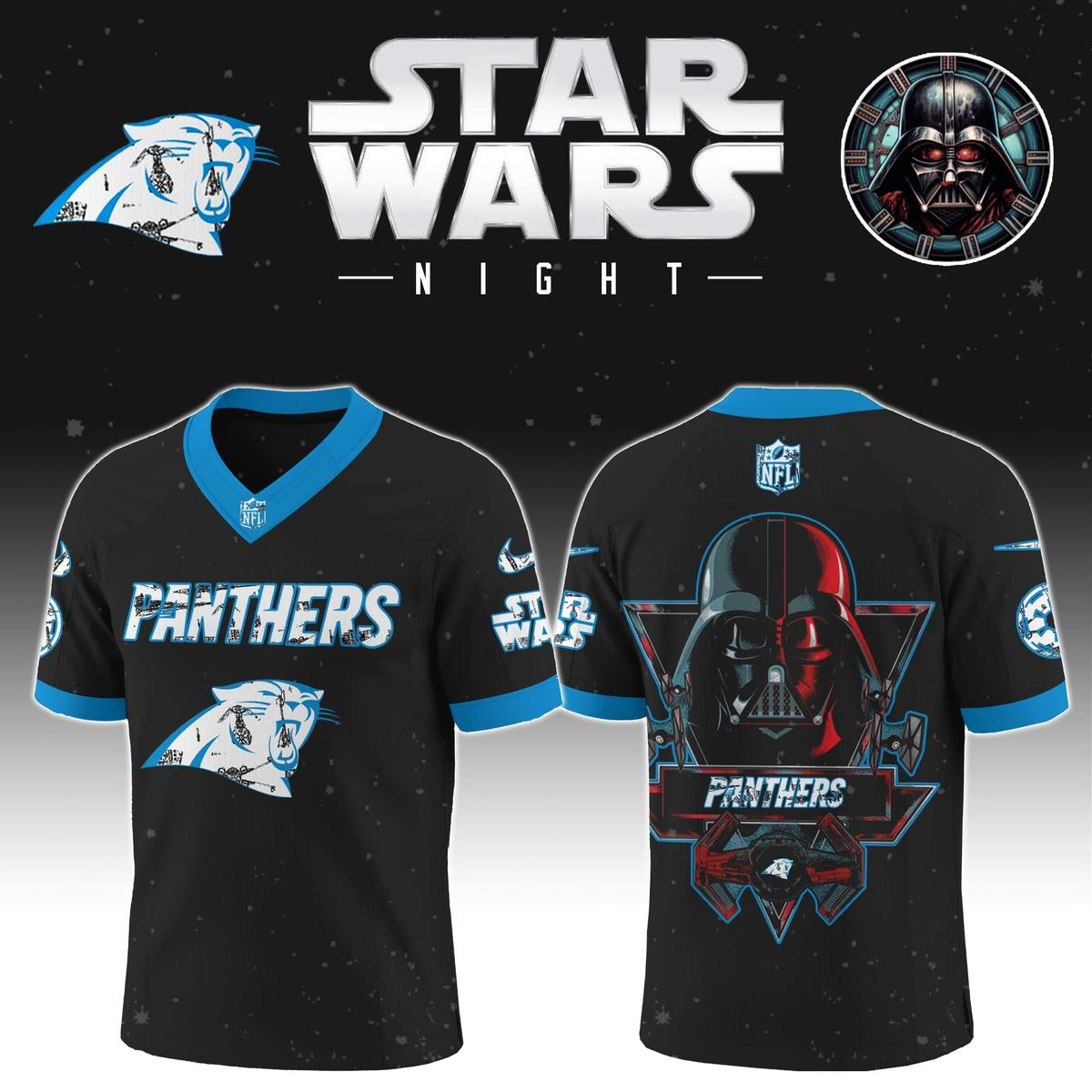 CP x S.Wars Darth Vader 2025 Football Jersey DDT NTL