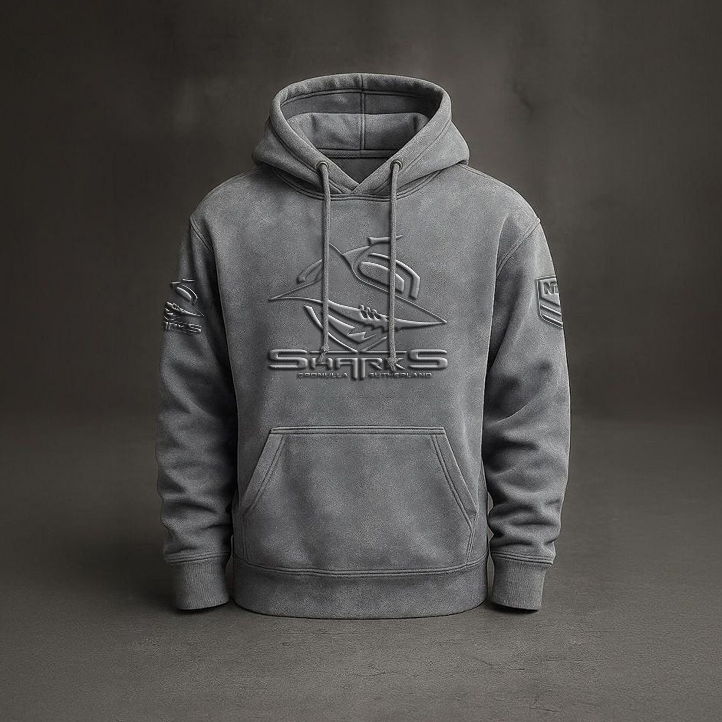 CRO x NRL Embossed Hoodie DatND DVT