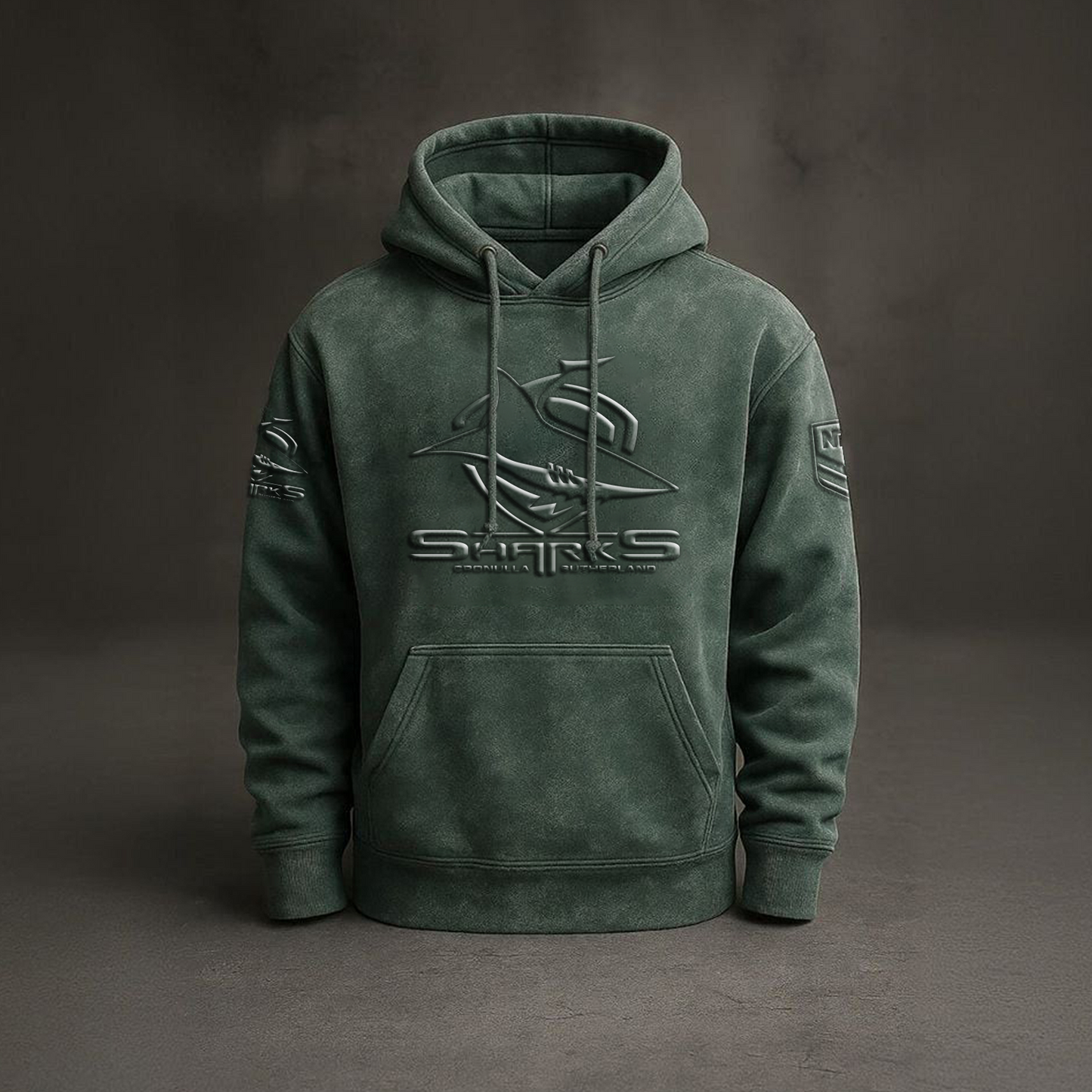 CRO x NRL Embossed Hoodie DatND DVT