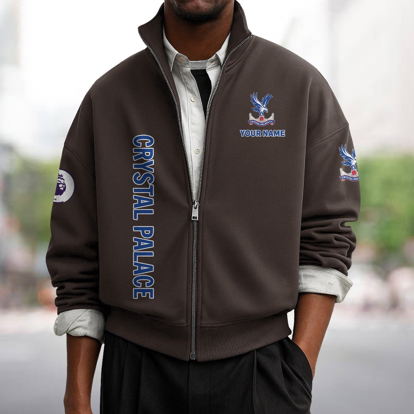 CRY x EPL Men's Zipper Sweatshirt DatND DVT