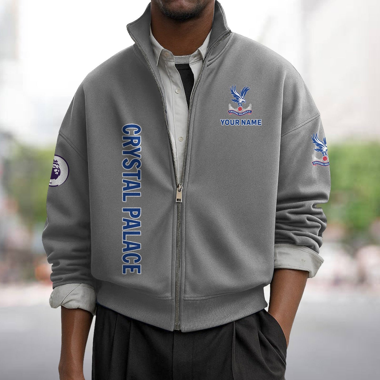 CRY x EPL Men's Zipper Sweatshirt DatND DVT