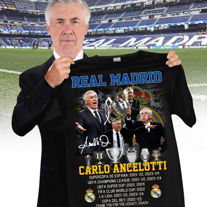Carlo Ancelotti - Thanks For The Memories Shirt DDTTTV