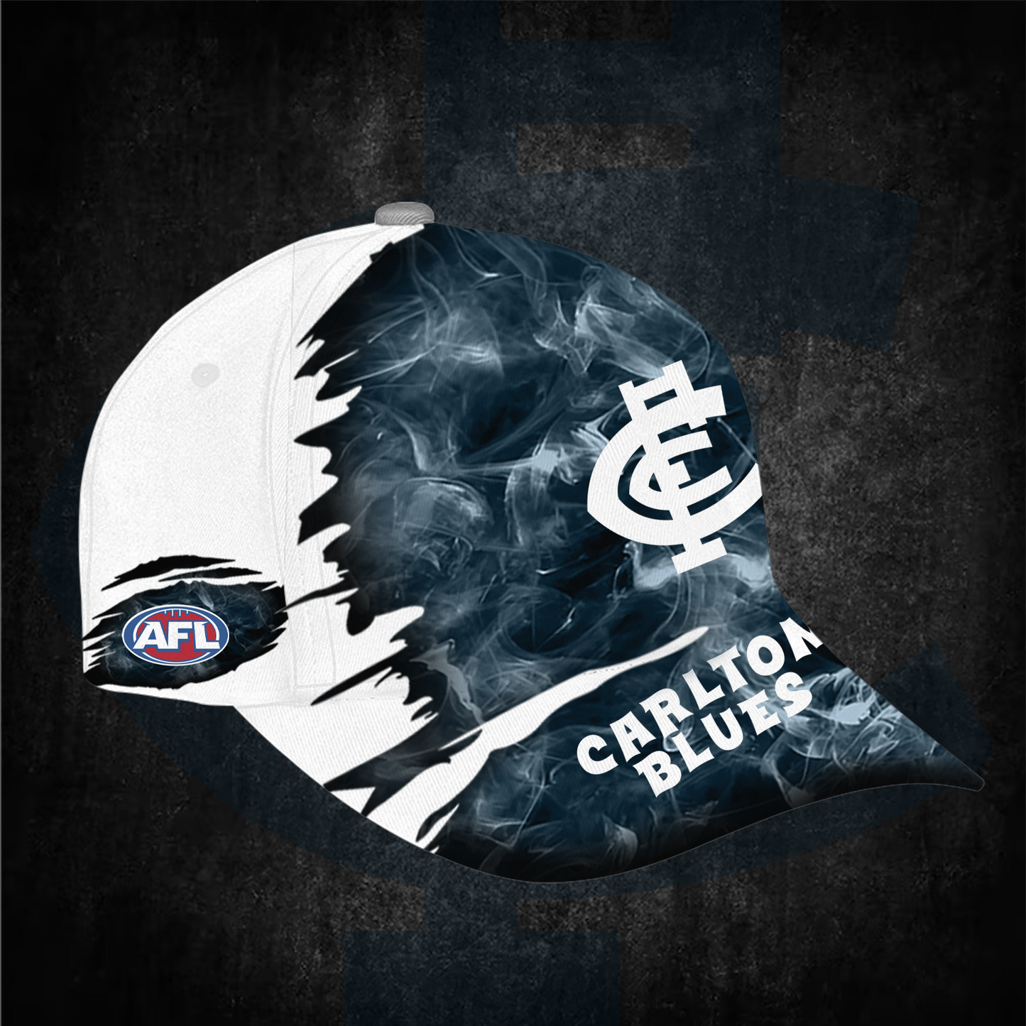 Carlton Blues AFL 2025 Polo Shirt TM NTA V1