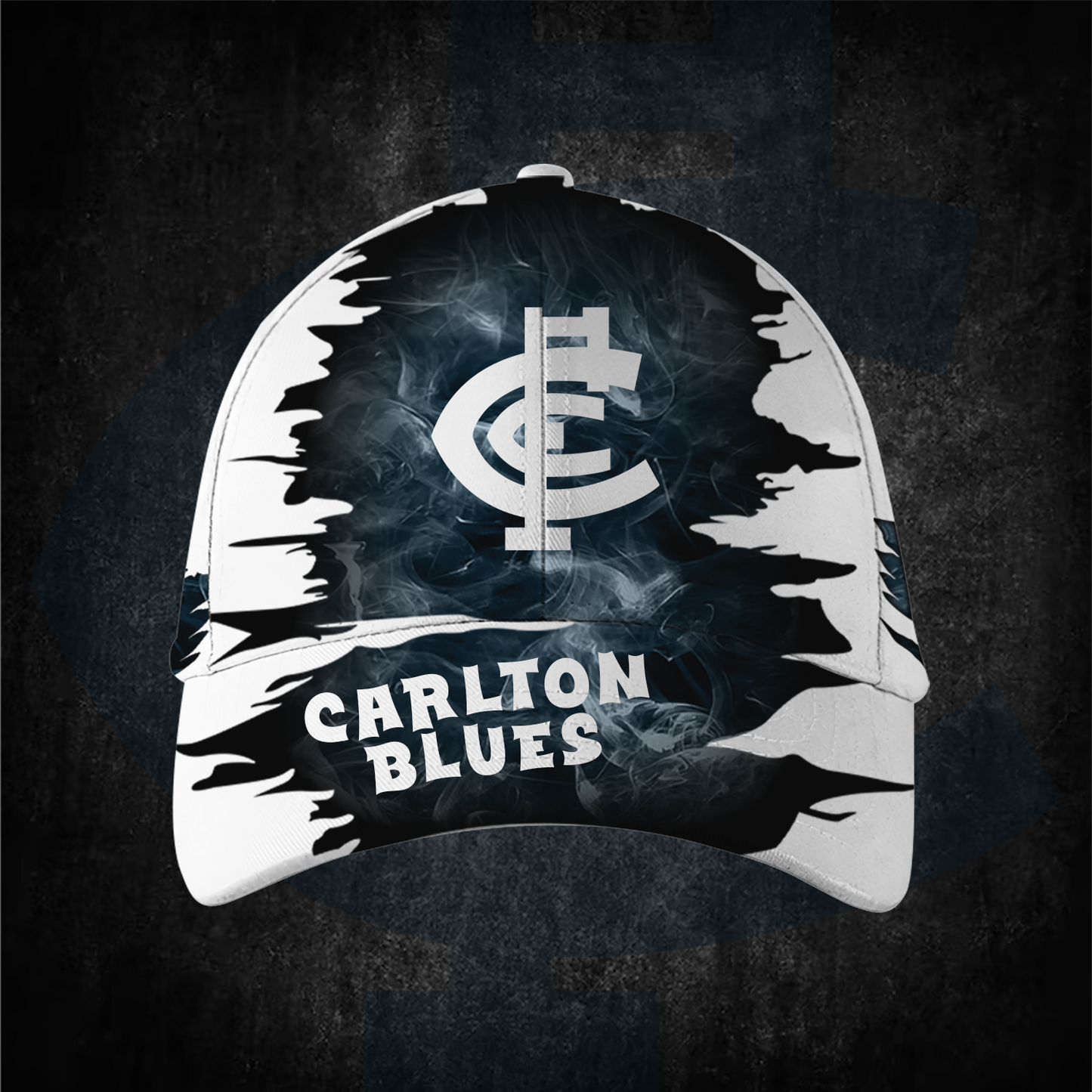 Carlton Blues AFL 2025 Polo Shirt TM NTA V1