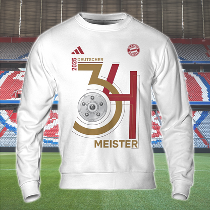 Champions Of Germany For The 34th Time Shirt DDTCTND