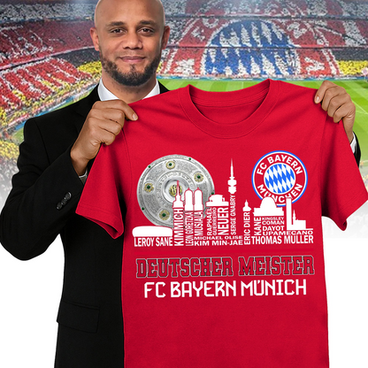 Champions Of Germany For The 34th Time V3 Shirt DDTTTV