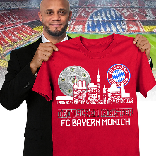 Champions Of Germany For The 34th Time V3 Shirt DDTTTV