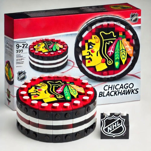 North American NHL Ice Hockey Building Blocks Creative Cross-Border Toys DDT NTL