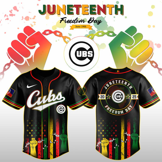 Chicago Cubs MLB X Juneteenth Day Baseball Jerseys NDD